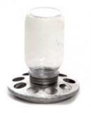 Mason Jar for 9-Hole Galvanized Round Feeder